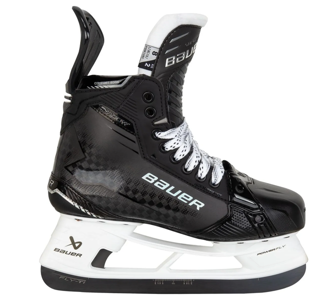 BAUER SUPREME SHADWO SKATES SR BRAND NEW SIZE 9.5 FIT 2 FLY TI STEEL