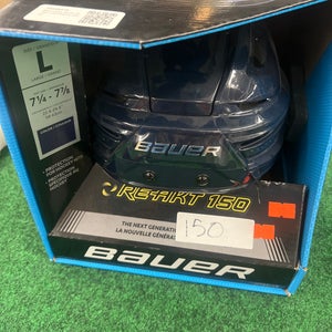 Blue Large Bauer Re-Akt 150 Helmet (New)