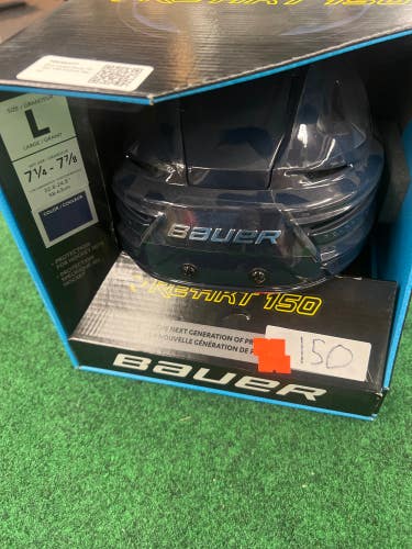 Blue Large Bauer Re-Akt 150 Helmet (New)