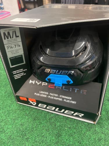 Black Bauer Hyperlite 2 Helmet (New) | M/L