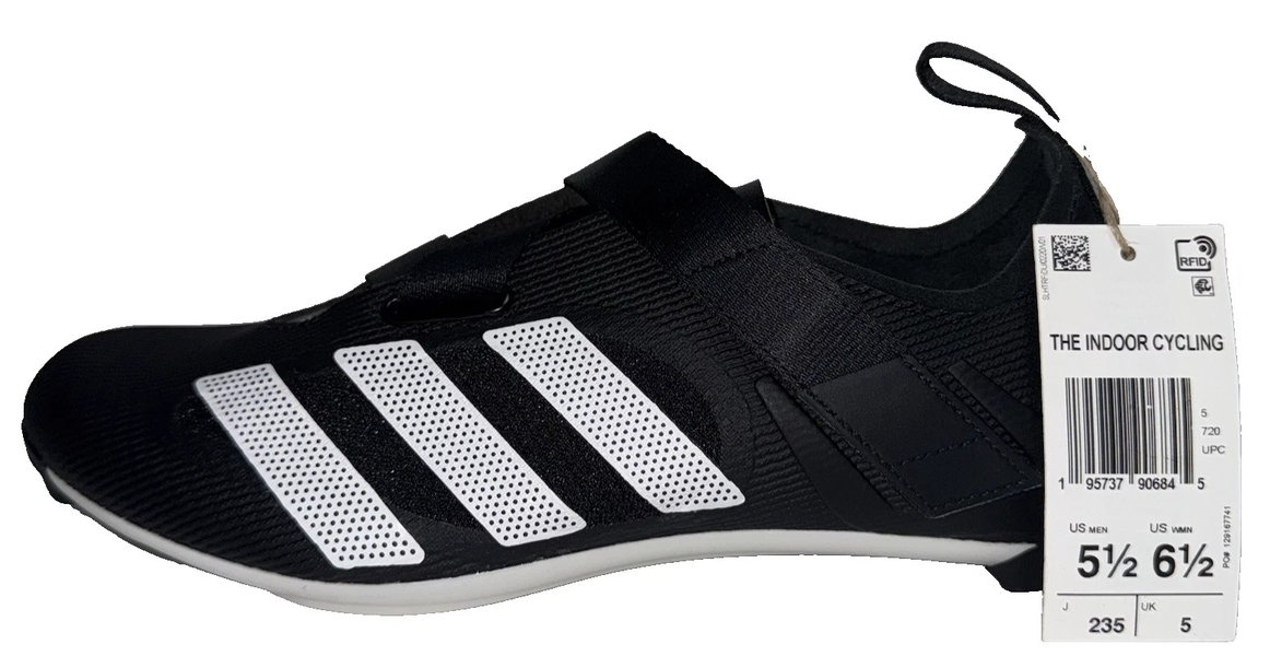 Adidas 3-Bolt The Indoor Cycling Bike Shoes Womens  6.5 Mens 5.5