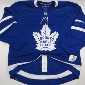 Adidas Toronto Maple Leafs Team Issued Authentic NHL Hockey Jersey Blue 60
