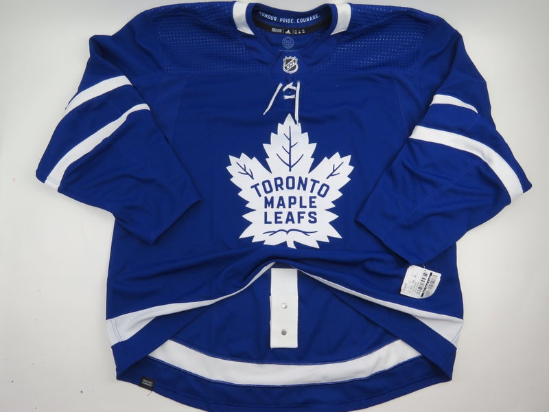 Adidas Toronto Maple Leafs Team Issued Authentic NHL Hockey Jersey Blue 60