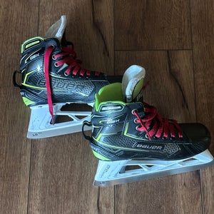 Bauer GSX Hockey Goalie Skates Regular Width Size 3 (Used)