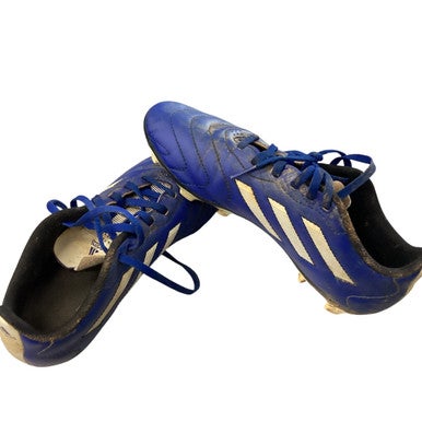 Used Adidas Soccer Cleats Royal Blue Junior 05 11760-S000079494