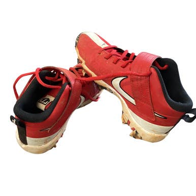 Used Nike TROUT BB/SB Cleats Red Junior 02 11760-S000079492