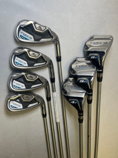 Used Cobra BAFFLER XL COMBO Mens Iron Set RH 4I-PW 11490-S000263860