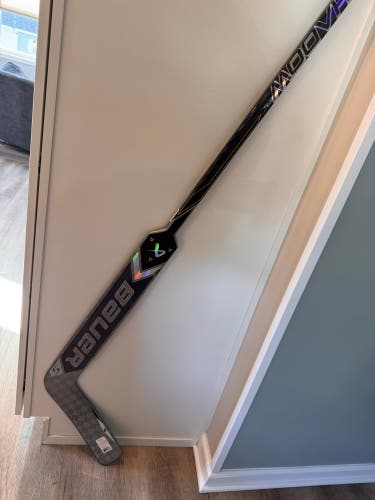 Intermediate Bauer Supreme Shadow Regular Goalie Stick 23" Paddle  (Used)