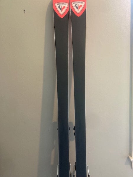 Racing 175 cm Rossignol Hero Athlete GS Skis With Bindings Max Din 12 (Used)