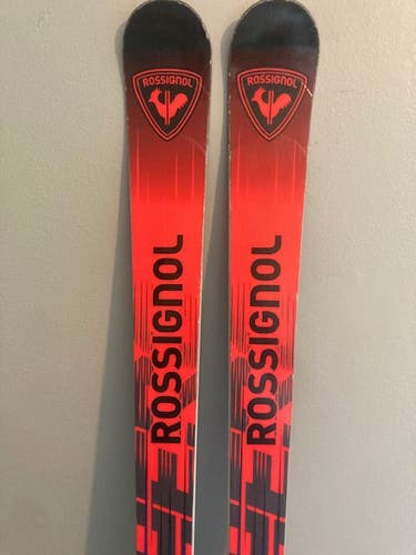 Racing 175 cm Rossignol Hero Athlete GS Skis With Bindings Max Din 12 (Used)