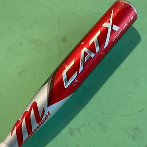 Used BBCOR Certified 2023 Marucci CAT X Composite Bat 32" (-3)