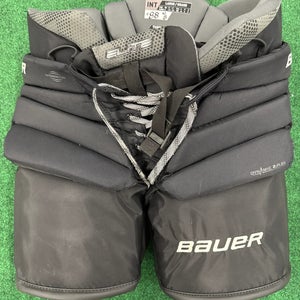 Black Bauer Elite Hockey Goalie Pants (Used) | Intermediate Large