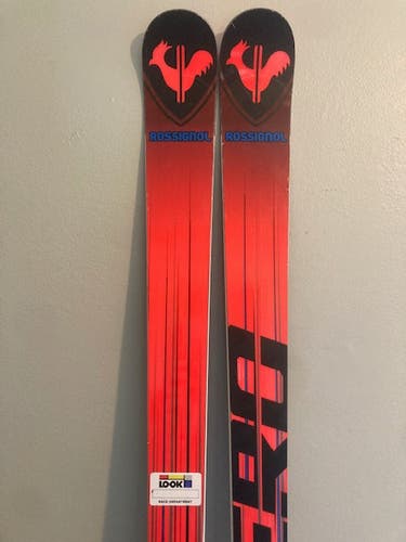 188 cm Rossignol Hero Athlete GS Skis With Bindings Max Din 15
