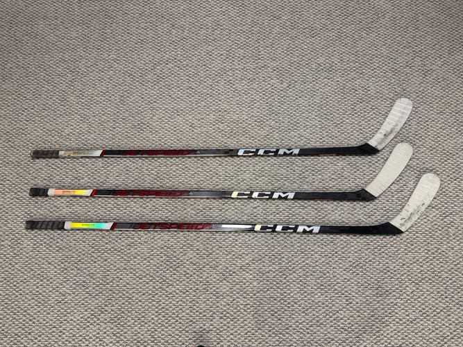 Intermediate CCM Jetspeed FT6 Pro Left Hand Hockey Stick P29 Pro Stock (Used)