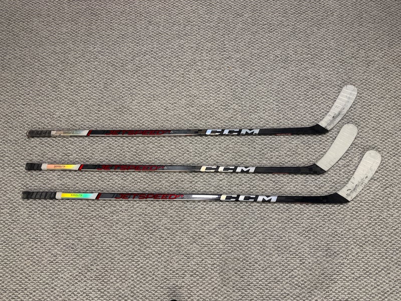 Intermediate CCM Jetspeed FT6 Pro Left Hand Hockey Stick P29 Pro Stock (Used)