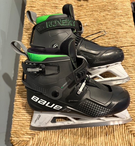 Bauer Konekt Hockey Goalie Skates Regular Width 7 (Used)