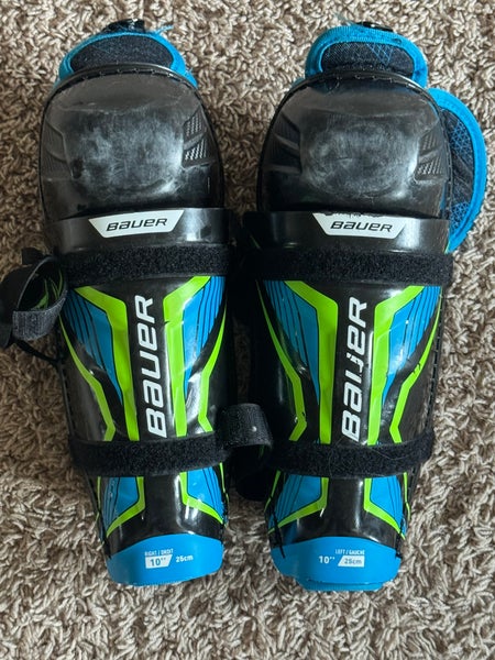 Junior Bauer 10" Shin Pads  (Used)