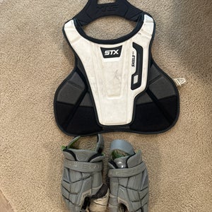Chest protector n gloves