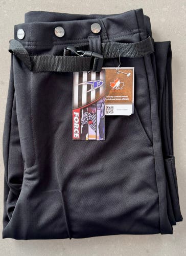 Brand New Force Hockey Referee Pants Large