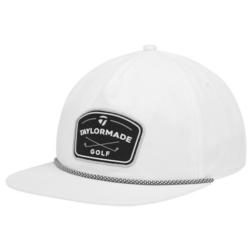 NEW 2025 TaylorMade Daytona Rope Cream Adjustable Snapback Golf Hat/Cap
