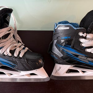Bauer GSX Hockey Goalie Skates Regular Width Size 3 (Used)