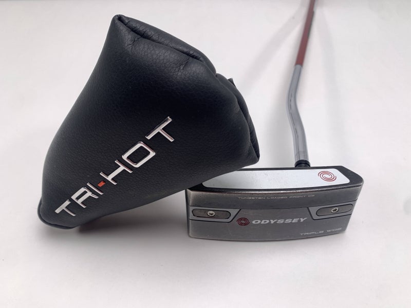 Odyssey Tri-Hot 5K Triple Wide Putter 34" SuperStroke Pistol 2.0 Mens RH W/HC