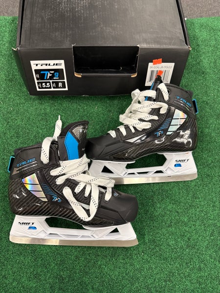 Intermediate True TF9 Hockey Goalie Skates (Regular) Size: 5.5 (New)