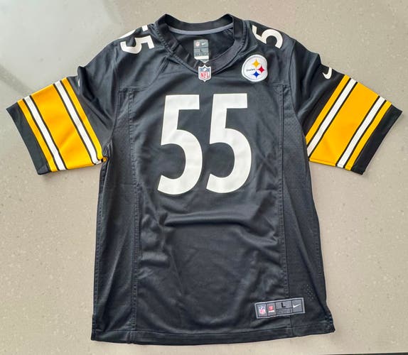 Home Steelers Devin Bush Jersey Large