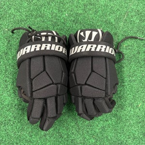 Black Warrior Burn Next Lacrosse Gloves | Youth Small (Used)