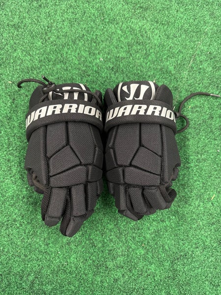 Black Warrior Burn Next Lacrosse Gloves | Youth Small (Used)