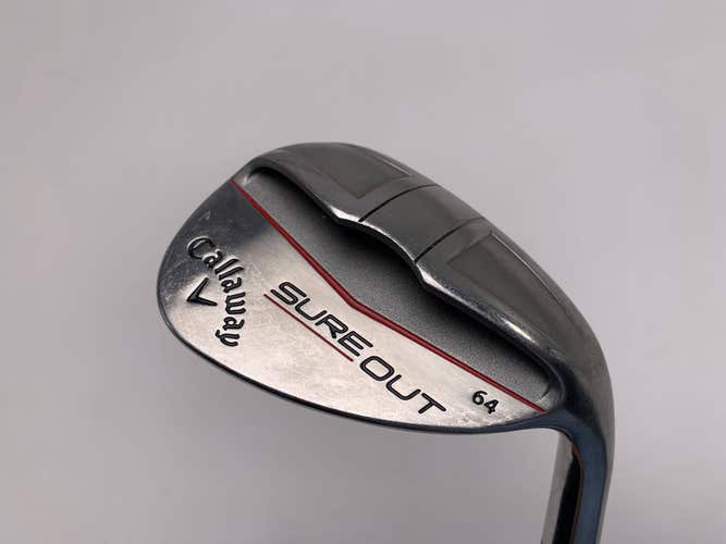 Callaway Sure Out Wedge 64* KBS 90g Wedge Steel Mens RH