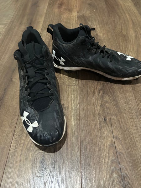 Men's Size M 10.0 (W 11.0) Under Armour Molded Cleats (Used)