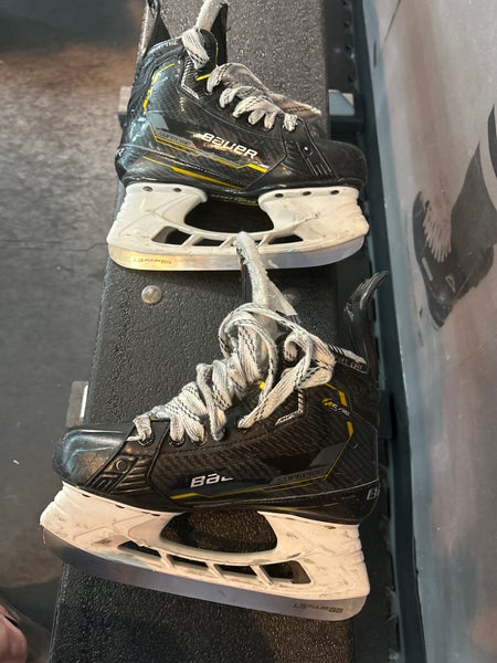 2024 Bauer Supreme M5 Pro Hockey Skates Size 3 plus extra steel and super feet (Used)