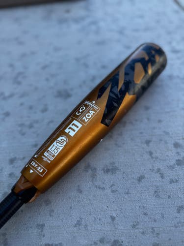 2024 DeMarini Zoa Composite USSSA Certified Bat (-11) 16 oz 27" (Used)