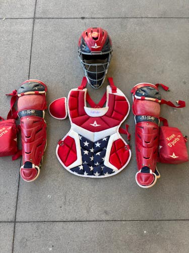 Intermediate All Star System 7 Catcher's Set