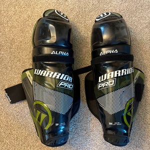 Senior Warrior 16" Shin Pads (Used) Alpha Pro