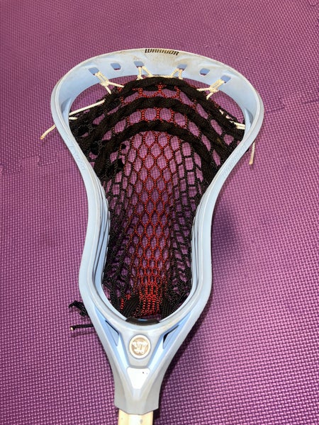 Warrior Strung Evo QX-O Head (Used) Carolina Blue