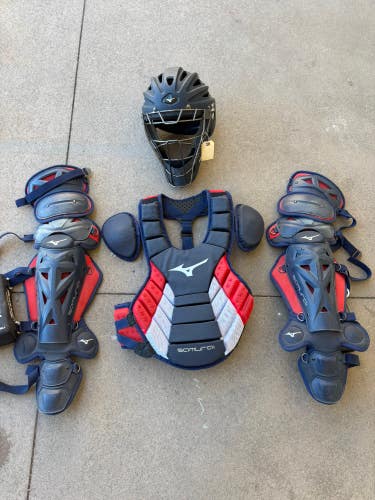 Youth Mizuno Samurai Catcher's Set