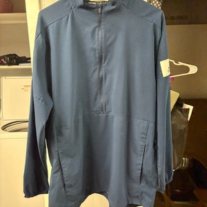 Blue Men's Large Adidas Jacket (Used)