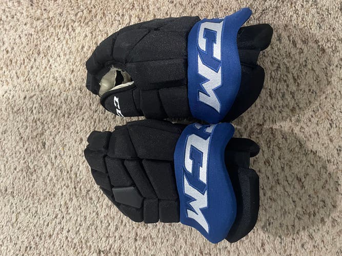 CCM HGTK Gloves 14" Pro Stock (Used Once)