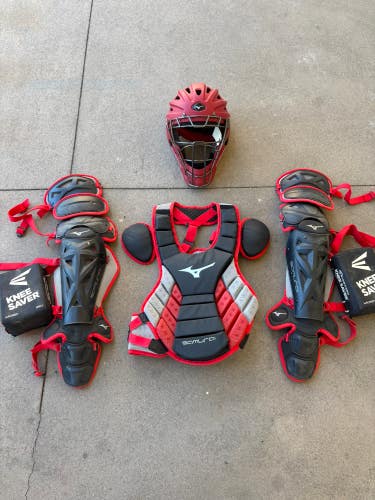 Youth Mizuno Samurai Catcher's Set