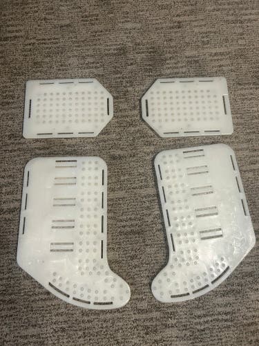 Rollerfly slide plates (inline/deck Hockey Goalie)