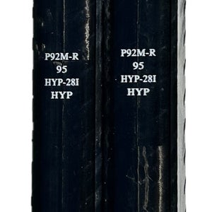 2 Pack Senior Bauer Hyperlite Right Handed Hockey Stick P92 P92M 95 Flex Pro Stock