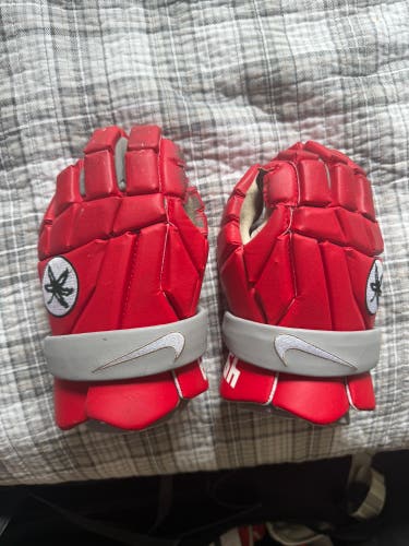 Ohio State Nike Lacrosse Gloves