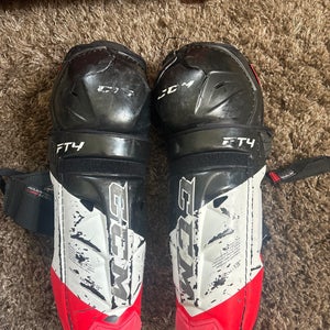 Junior CCM JetSpeed FT4 13" Shin Pads (Used)