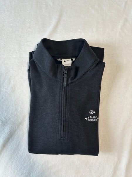Nike Golf 1/4 Zip Sweater Bandon Dunes Black XL Men’s