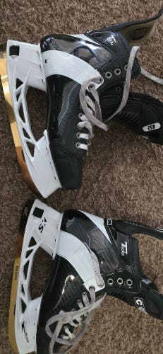 2025 CCM 652 Retro Tacks Pro Hockey Skates Regular Width 10 (Used)