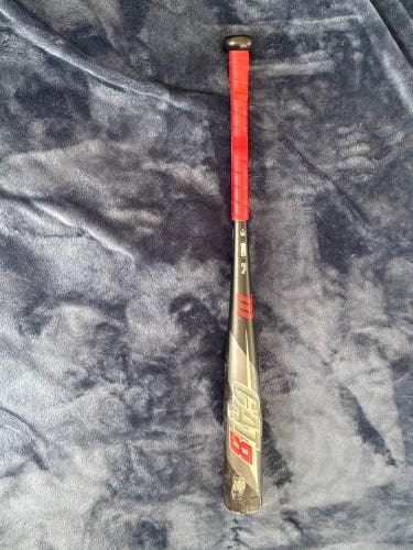 2018 Marucci CAT8 Alloy BBCOR Certified Bat (-3)  27 oz 30" (Used)
