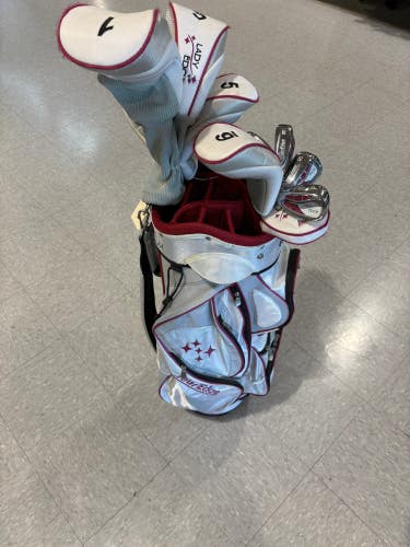 Women's Tour Edge Lady Edge Clubs (Full Set) LH Ladies Flex 11 Pieces (Used)