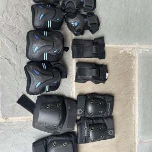 Pro Tec and Jbm biking pads size YS